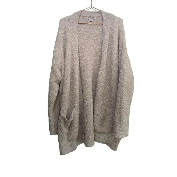 Barefoot Dreams CozyChic Knit Open Front Cardigan Sweater Size 1X - Picture 1 of 4